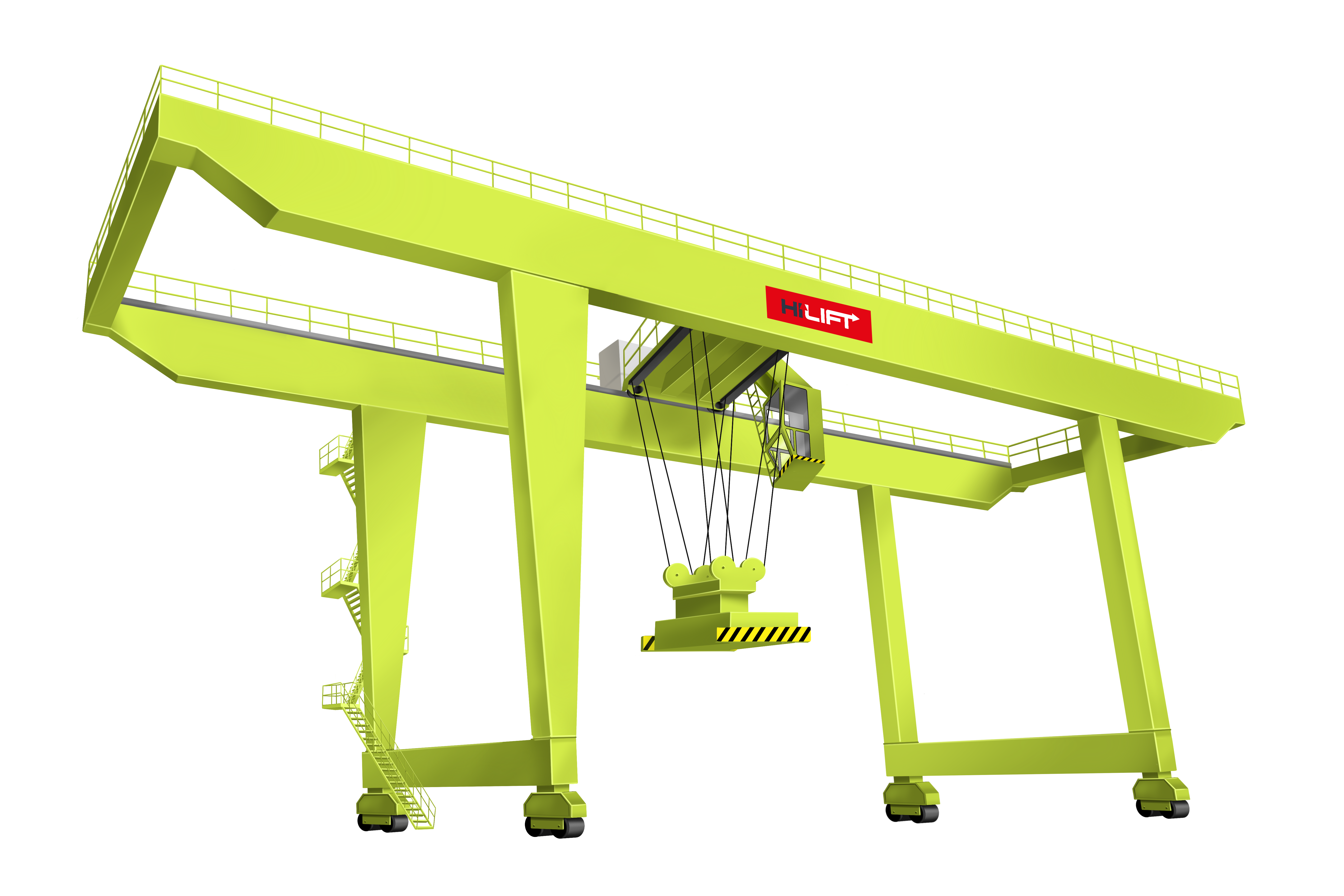 Кран козловой контейнерный image