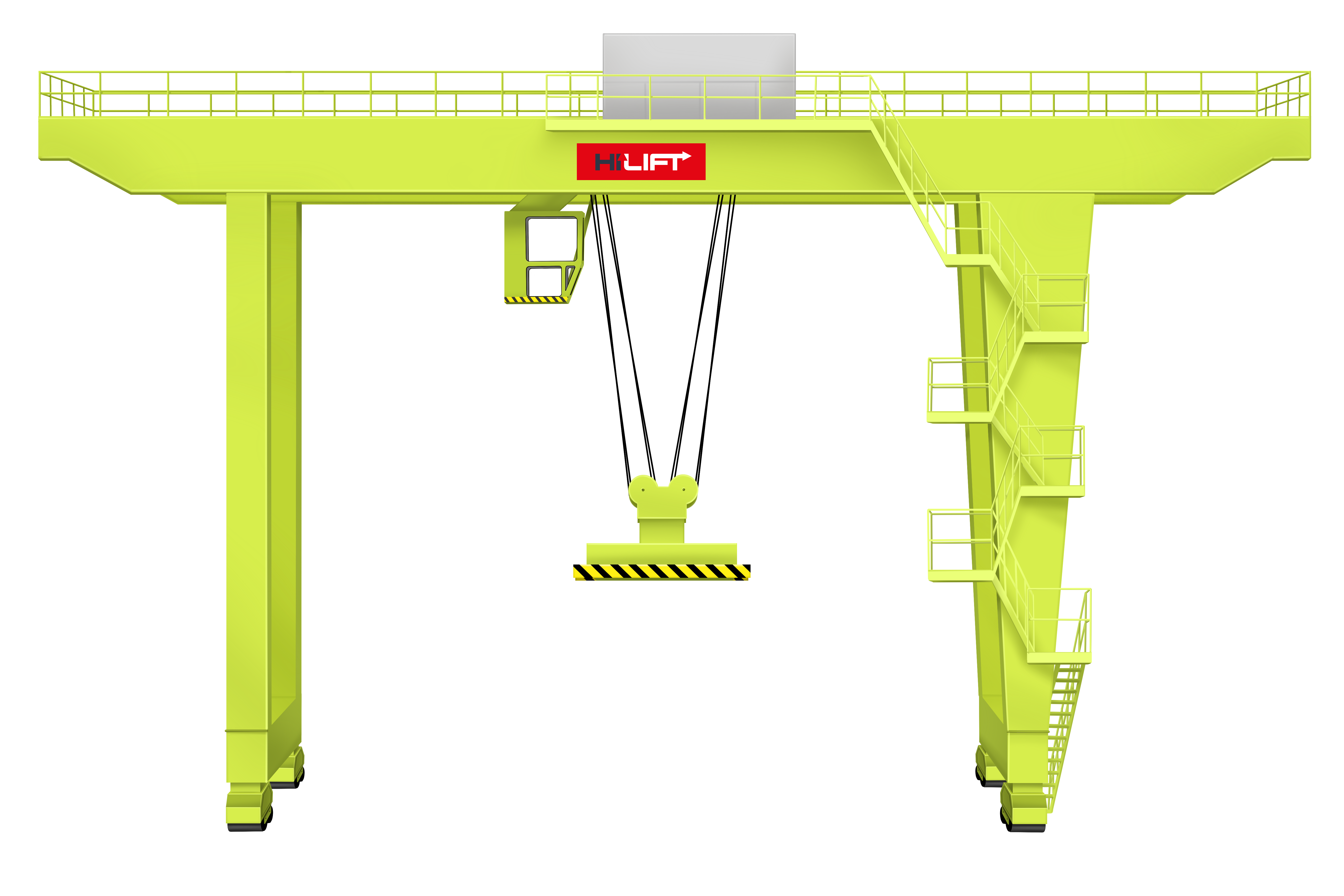 Кран козловой контейнерный image