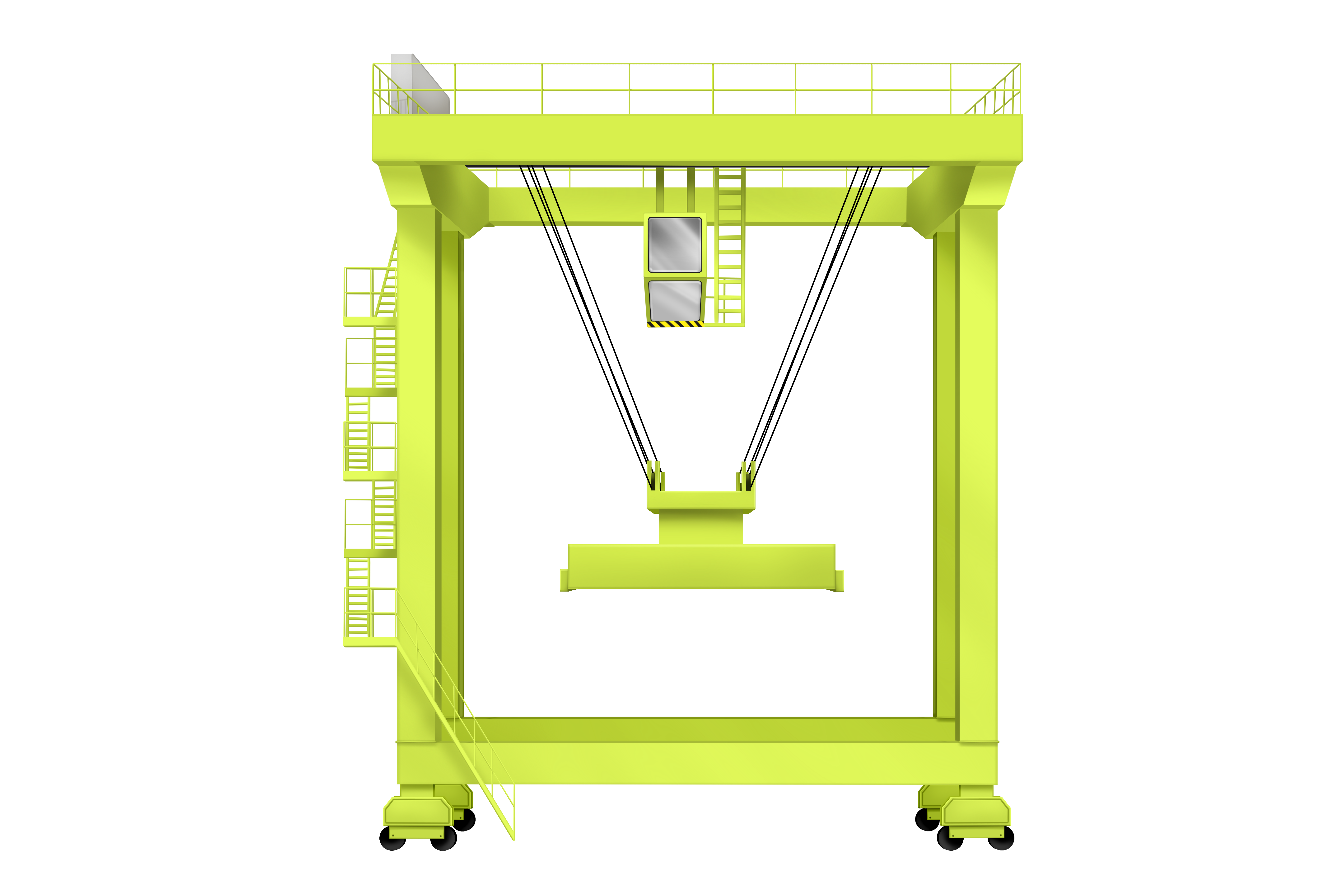 Кран козловой контейнерный image